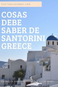 Cosas que debe SABER sobre Santorini
